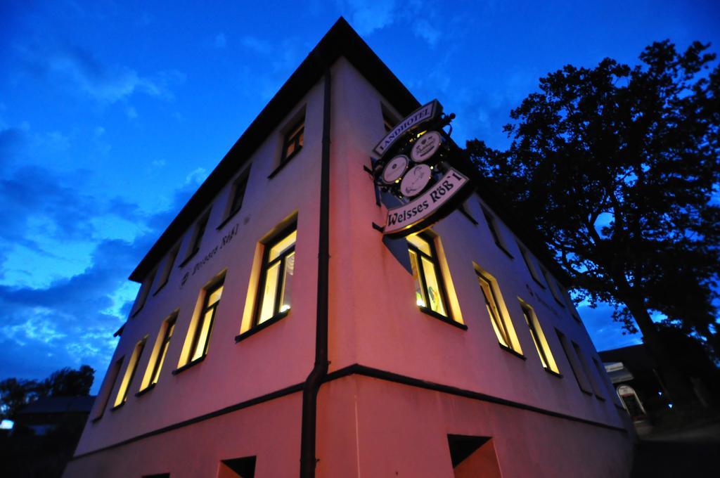 Landhotel Weisses Roess'L Adorf Luaran gambar